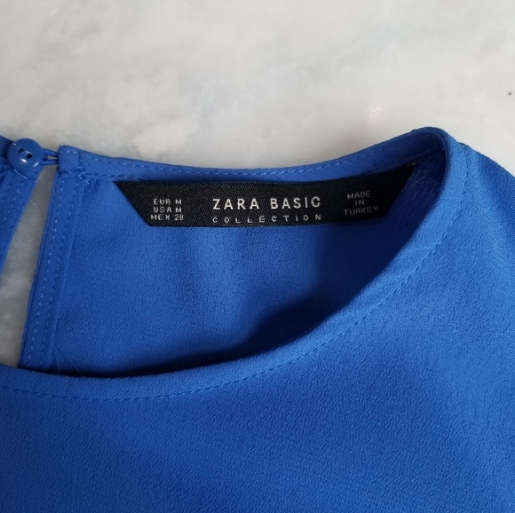 ZARA Ruffled Blouse 3 - Picture 5 of 6